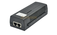 TSn-PoE48n PoE-инжектор для сетей 10/100/1000 BaseT• Встроенный AC/DC-конвертер