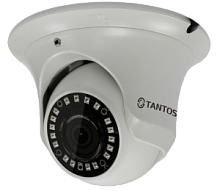 TSi-Ee25FP (2.8)  IP-видеокамера уличная  купол 2мп