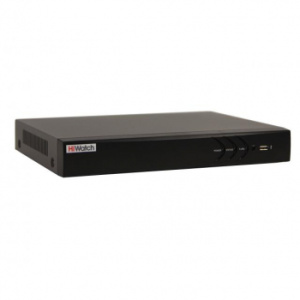 DS-H216UA 16-ти канальный гибридный HD-TVI регистратор c технологией AoC (аудио по коаксиальному каб