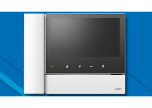 CDV-70N2 (белый) Цветной видеодомофон с трубкой на 2 камеры. Экран: 7 дюймов (17,78 см) LCD TFT с LE фото 2