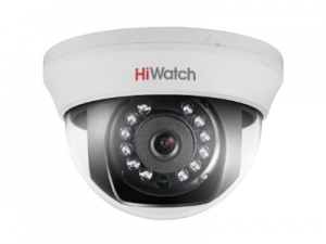 HiWatch DS-T101 (6 mm) HD/TVI  видеокамера внутренняя купол 1мп (6)