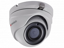 DS-T203P(B) (2.8 mm) 2Мп уличная купольная HD-TVI камера с EXIR-подсветкой до 20м и технологией PoC