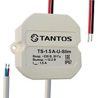 TS-1,5A-U-Slim Tantos Источник вторичного электропитания 12В, 1.5А в корпусе