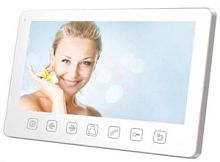 Amelie Slim (White) UR Монитор цветного видеодомофона, адаптированный для работы с подъездным
