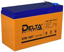 DTM Delta 1207 свинцово-кислотный аккумулятор, 12В, 7Ач
