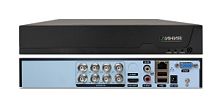 Линия XVR 8N H.265-N мультиформатный видеорегистратор для подключения до 8 IP-, TVI-, CVI-, CVBS-, A