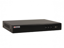DS-N316/2P(D) 16-ти канальный IP-регистратор c 16-ю PoE интерфейсами Видеовход: 16 IP@8Мп; Аудиовход