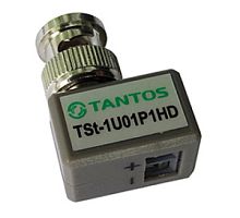 TSt-1U01P1HD Пассивный приемник-передатчик HD-видео по витой паре. 1 канал BNC, витая пара под винт,