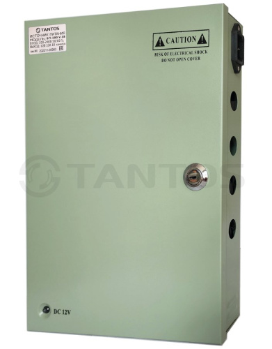 БП-100 V.18  Tantos Источник питания для систем видеонаблюдения 12В 10А 60Вт на 18 выходов
