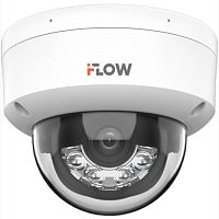 F-IC-2442C2MS(2.8mm) 4Мп уличная купольная IP-камера с гибридной Smart подсветкой до 30м  и технолог