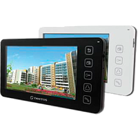 Prime + (White) Видеодомофон с 7"  дисплеем (управление кнопками на консоли) Русифицированное экранн