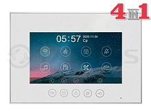 Marilyn HD s  (white). Монитор цветного видеодомофона, с поддержкой форматов AHD / TVI / CVI 1080р/7