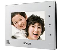 KCV-A374 Белый Монитор видеодомофона TFT LCD 7" экран, 2 вызывные панели, до 2 мониторов в параллель