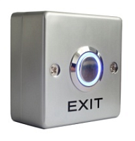 TS-CLACK light Кнопка выхода накладная, металическая, с подсветкой. Коммутироемое напряжение до 36В 