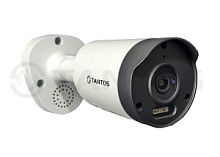 TSi-Pe85FD - Активная Защита, IP видеокамера уличная цилиндрическая с ИК подсветкой, 8-мегапиксельна